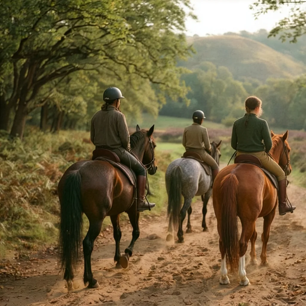 Balade à cheval en Haute-Vienne, autour de Le Châtenet-en-Dognon